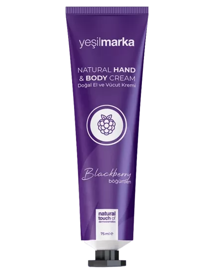 YEŞİL MARKA DOĞAL EL VE VÜCUT KREMİ BÖĞÜRTLEN 75 ML