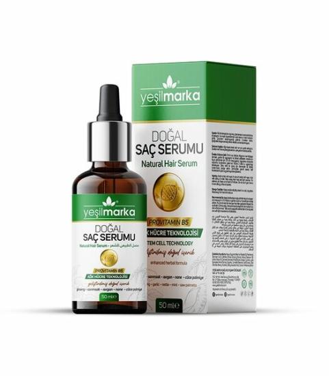 YEŞİL MARKA DOĞAL SAÇ SERUMU 50 ML