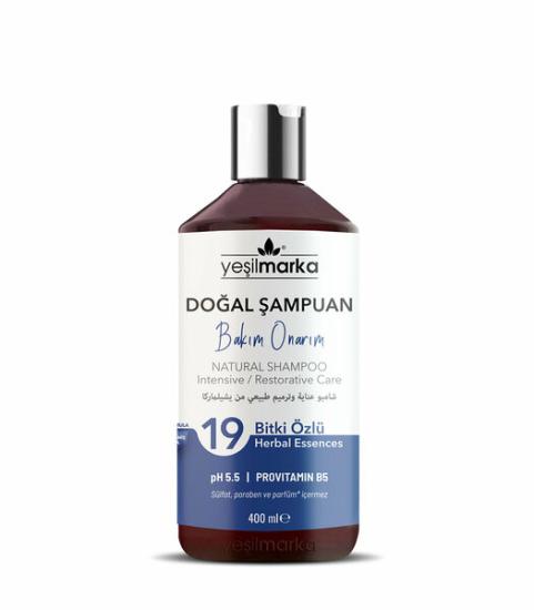 YEŞİL MARKA DOĞAL ŞAMPUAN - BAKIM ONARIM 400 ML