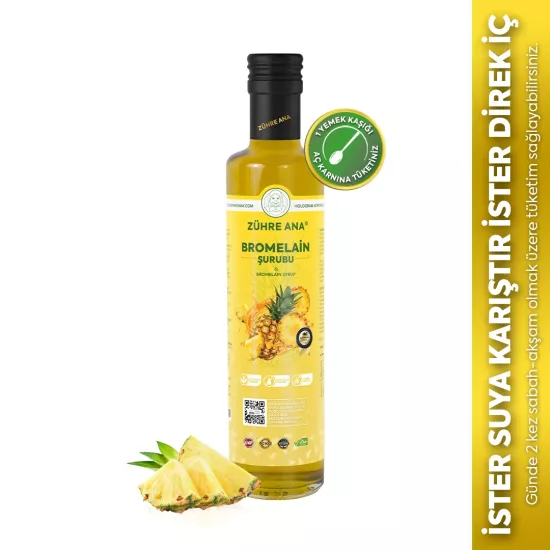 ZÜHRE ANA BROMELAİN ŞURUBU 250 ML