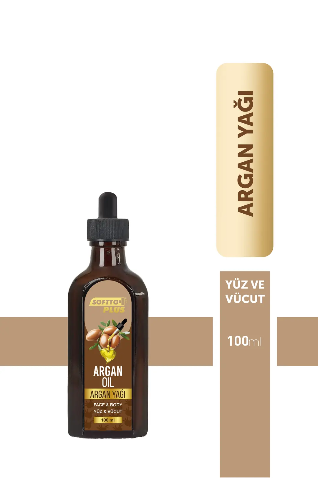 SOFTTO PLUS ARGAN YAĞI *100 ML*