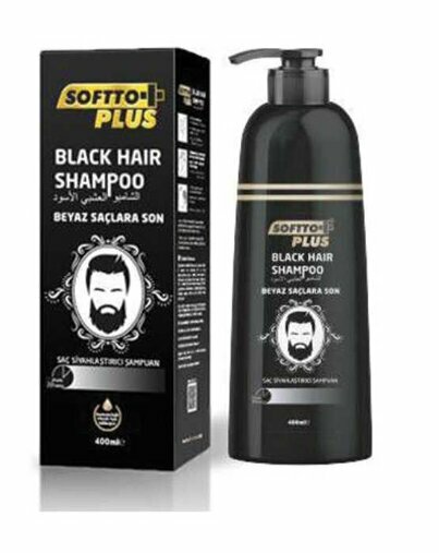 SOFTTO PLUS SİYAH ŞAMPUAN *350 ML*