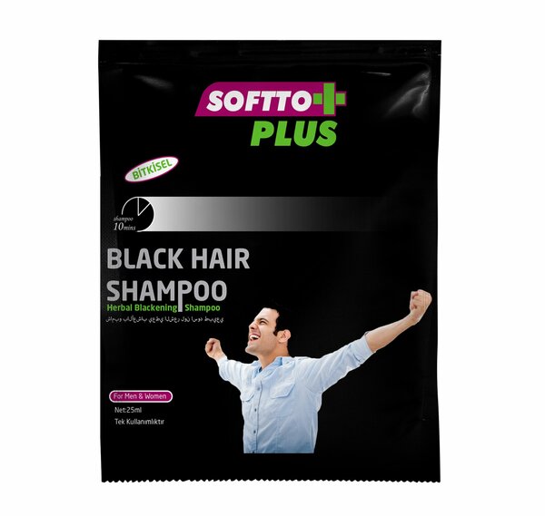 SOFTTO PLUS SİYAH ŞAMPUAN 25 ML