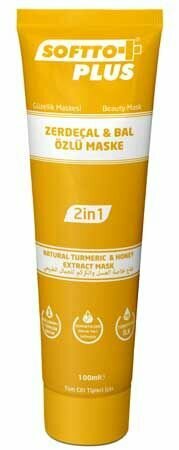 SOFTTO PLUS ZERDEÇAL BAL ÖZLÜ ’’MASKE’’ 100 ML