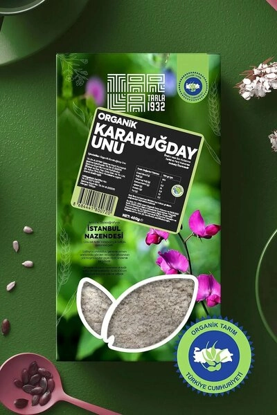 TARLA ORGANİK KARABUĞDAY UNU 400 G.