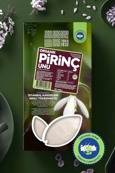 TARLA ORGANİK PİRİNÇ UNU 400 G.