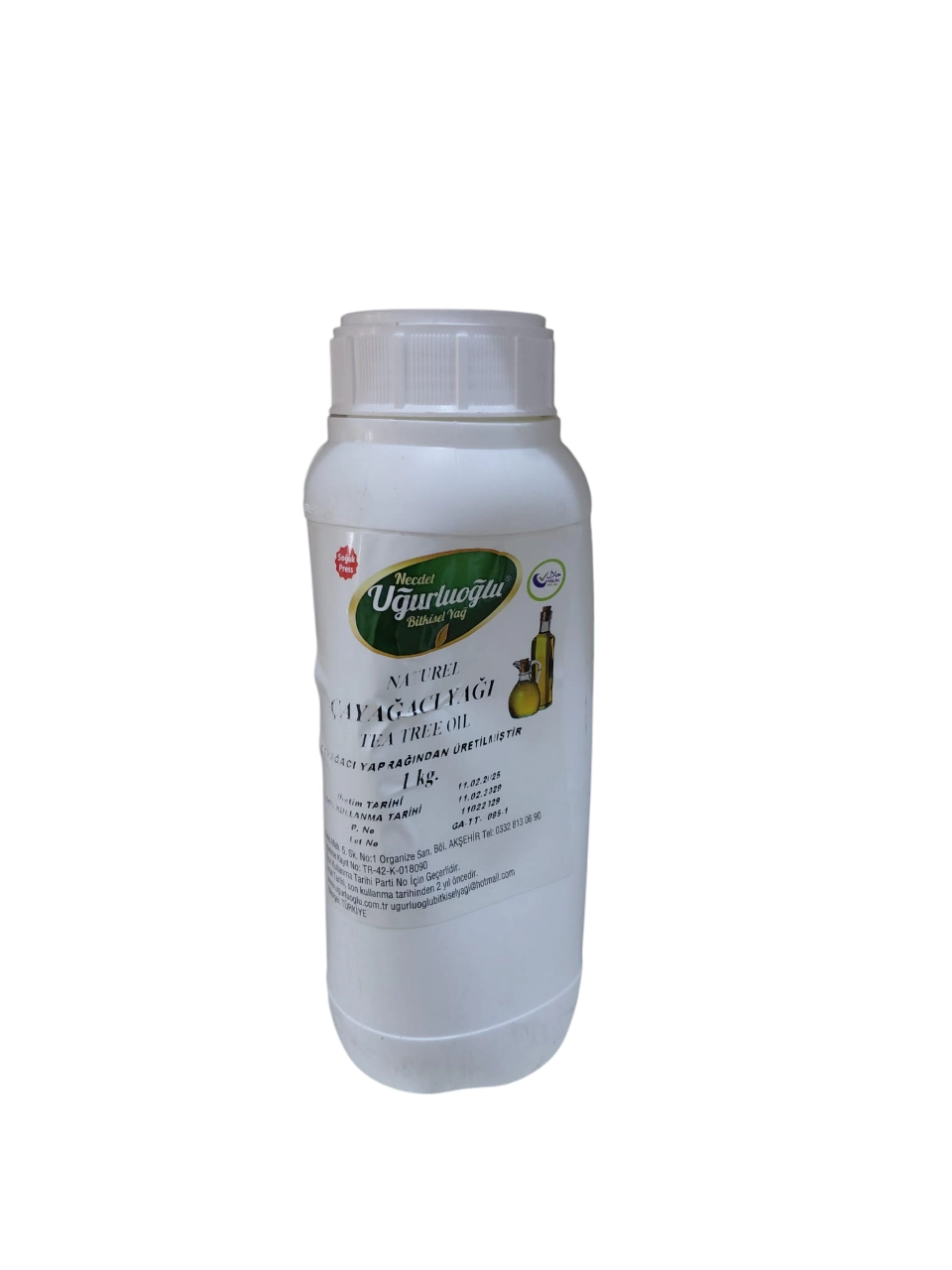UĞURLUOĞLU ÇAY AĞACI  YAĞI 1 LT.
