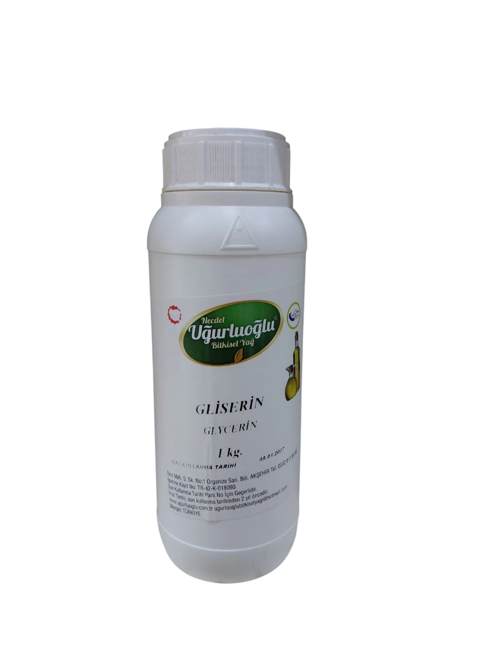 UĞURLUOĞLU GLİSERİN  YAĞI 1 LT.