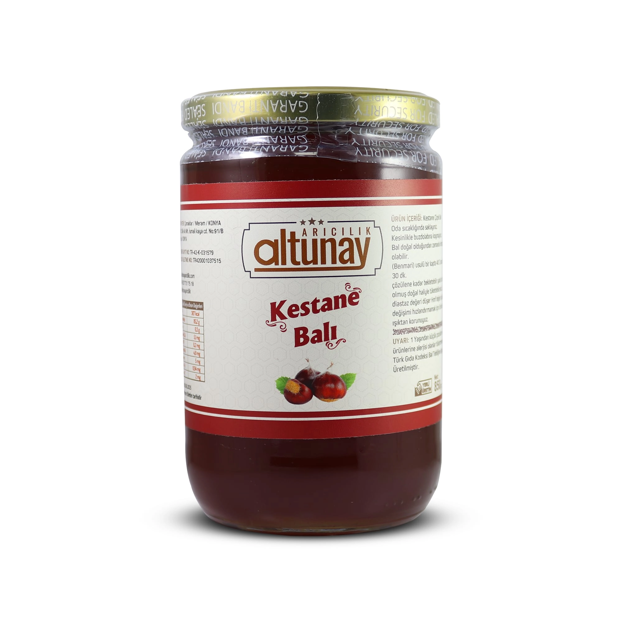 Kestane balı 850 gr