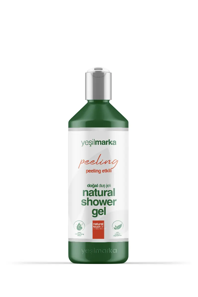 YEŞİL MARKA DOĞAL DUŞ JELİ - PEELİNG 400 ML