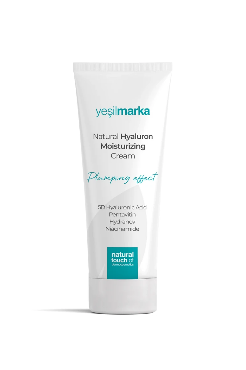 YEŞİL MARKA DOĞAL HYALURON NEMLENDİRİ KREM 50 ML