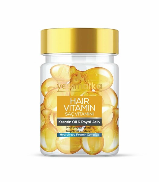 YEŞİL MARKA SAÇ VİTAMİNİ / KERATİN OİL & ROYAL JELLY 15 ML