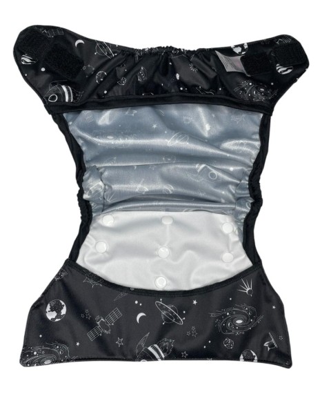 YIKANABİLİR BEBEK BEZİ TEK BEDEN COVER UZAY