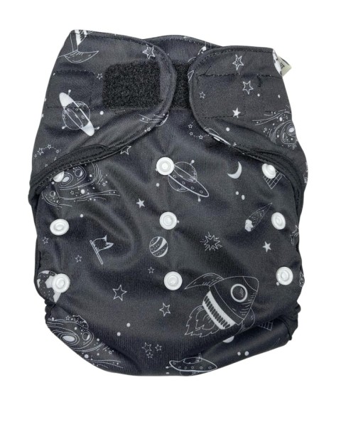 YIKANABİLİR BEBEK BEZİ TEK BEDEN COVER UZAY