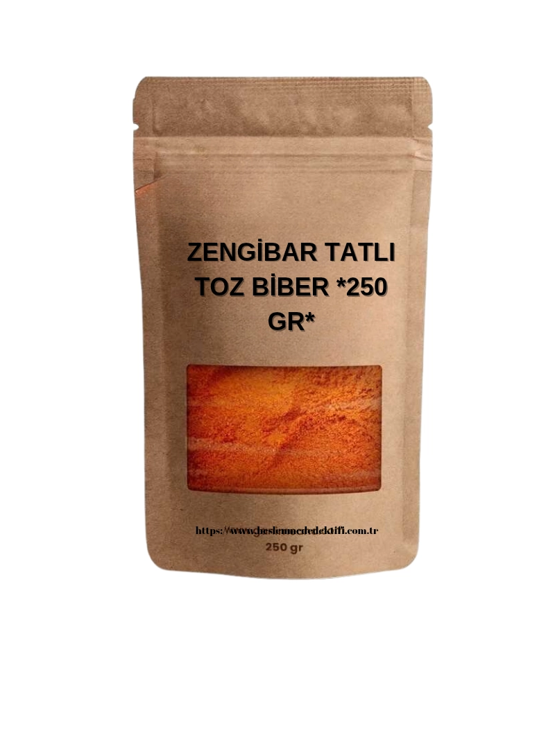 ZENGİBAR TATLI TOZ BİBER *250 GR*