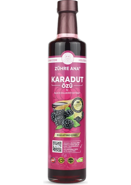 ZÜHRE ANA KARADUT ÖZÜ 670 GR